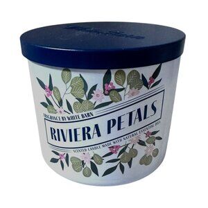 Bath and Body Works - Riviera Petals White Barn Scented 3-Wick Candle (14.5 Oz)